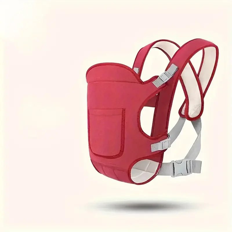 PORTE BEBE-3D-ERGONOMIQUE-ROUGE-ANGE-