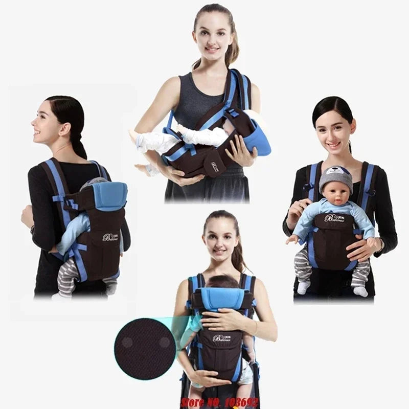 porte bebe-Travel-baby-360-Noir-Smiley-Ergonomique-Bébékiss