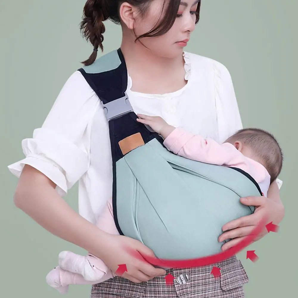 PORTE BEBE - BreathBabyBag™ - Vert Olive